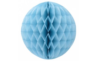 Honeycomb babyblauw 30 cm